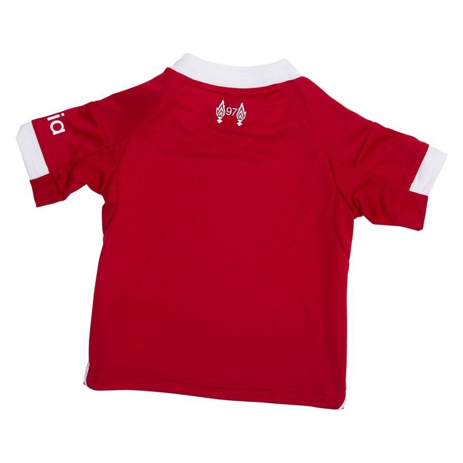 Liverpool Home Shirt 2025/26 Mini-Kit Kids-SoccerKits Hub | Buy Soccer Jerseys Online